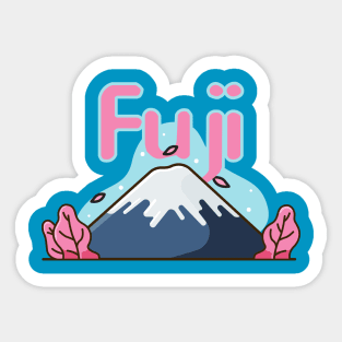 Fuji Mountain Sticker